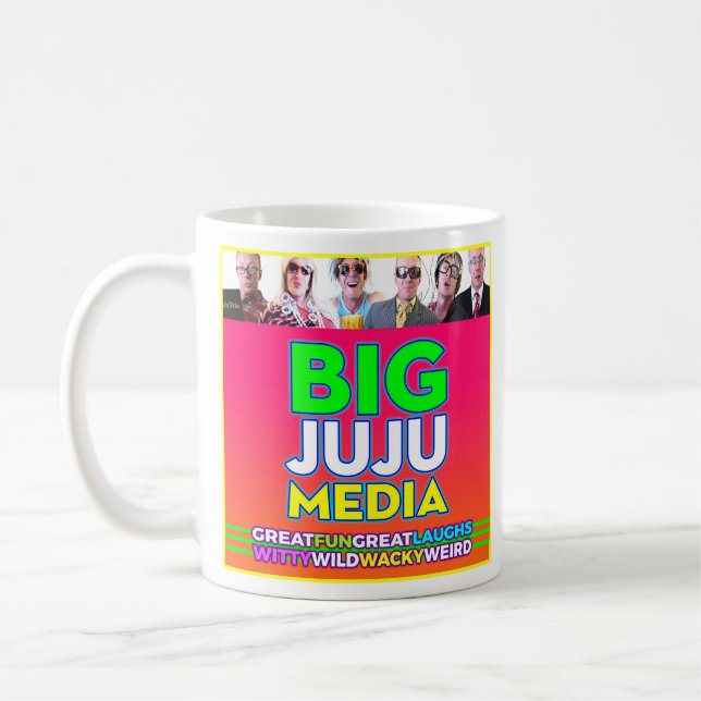 Caneca de café grande dos meios de JuJu do oficial (Esquerda)