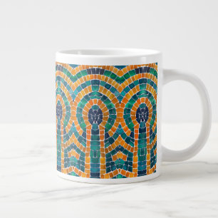 Caneca De Café Grande DOURADO ICONS MOSAIC Big Mug