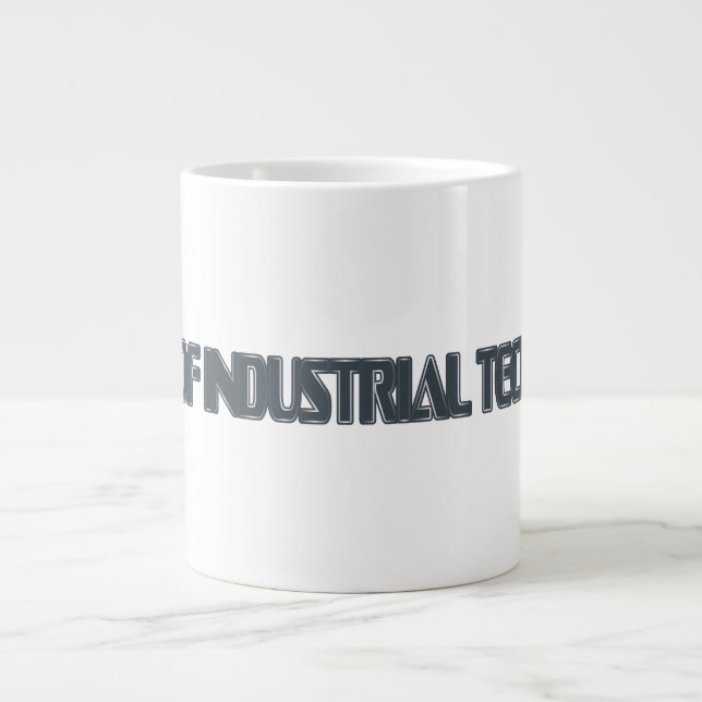 Caneca De Café Grande DR de Tecnologia Industrial (Frente)