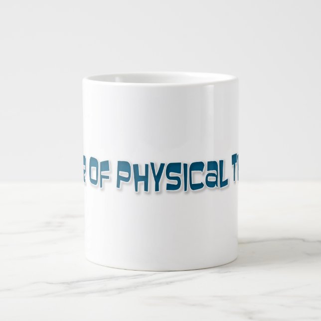 Caneca De Café Grande DR de Terapia Física (Frente)