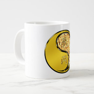 Caneca De Café Grande Dragão de Fogo