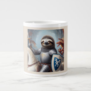 Caneca De Café Grande Dragões de Combate de Lloth Knight