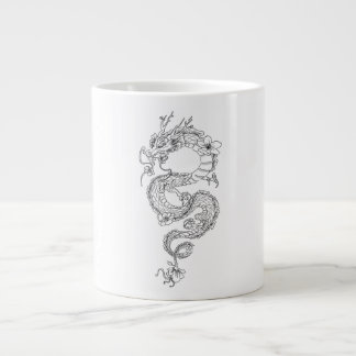 Caneca De Café Grande Dragon
