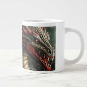 Caneca De Café Grande Dragon Jumbo Mug