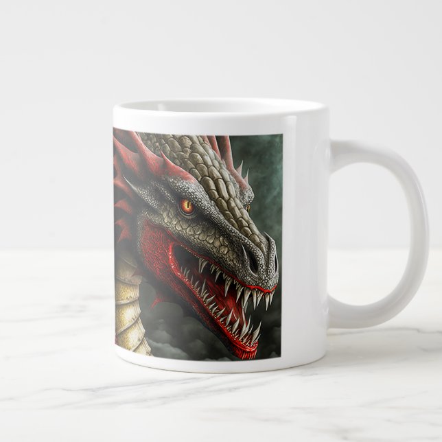 Caneca De Café Grande Dragon Jumbo Mug (Direita)