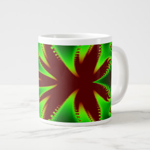 Caneca De Café Grande Dragonfly in Flames Mug