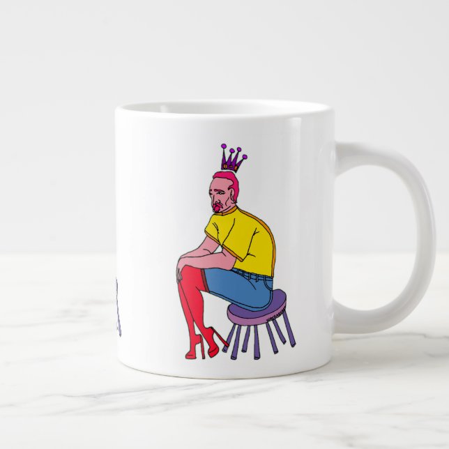 Caneca De Café Grande Drama Queen Mug (Direita)