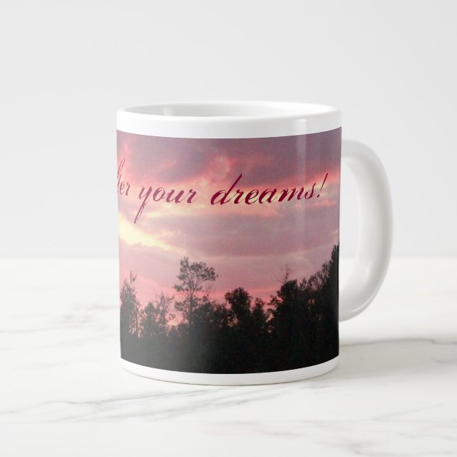 Caneca De Café Grande Dream Chaser (Frente Esquerda)