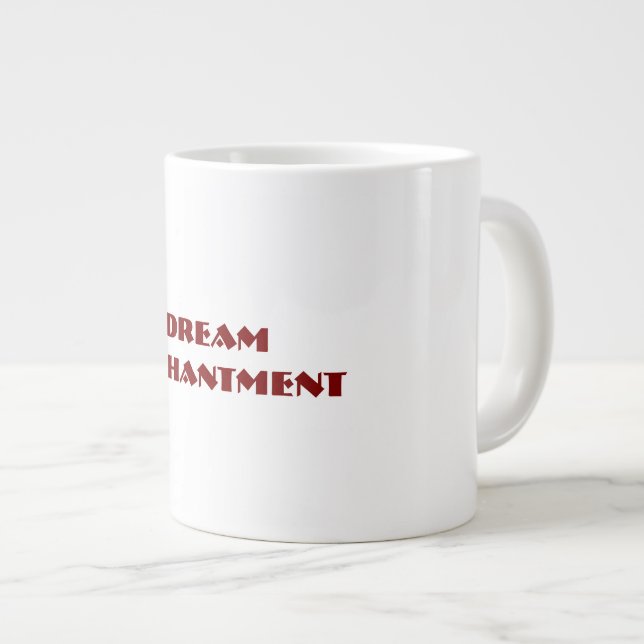 Caneca De Café Grande Dream Enchantation Specialty Mug (Frente Esquerda)