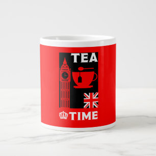 Caneca De Café Grande Drinkers Clássicos de Chá Britânicos