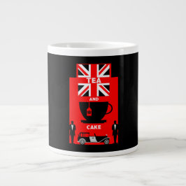 Caneca De Café Grande Drinkers Clássicos de Chá Britânicos