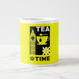 Caneca De Café Grande Drinkers Clássicos de Chá Britânicos