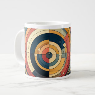 Caneca De Café Grande Duality Bauhaus Style Specialty Mug