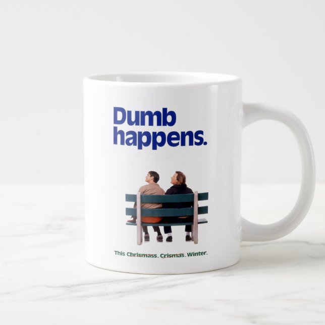Caneca De Café Grande Dumb e Dumber | Acontecimentos De Dumb (Direita)