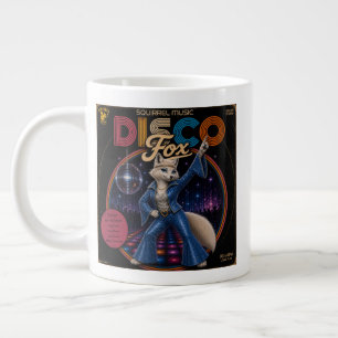 Caneca De Café Grande Duo Disco Fox
