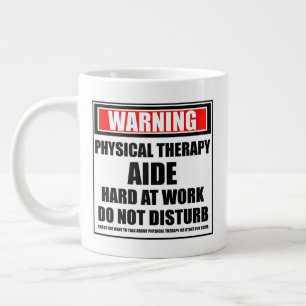 Caneca De Café Grande Duro De Aconselhamento Físico De Terapia No Traba