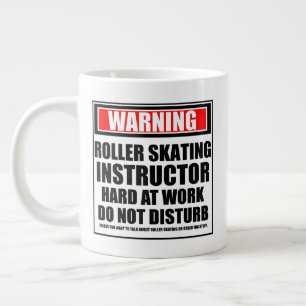Caneca De Café Grande Duro de Instrutor de Rastreamento do Cilindro de A