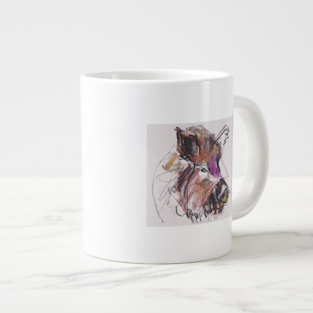 Caneca De Café Grande Dzik (Frente Esquerda)