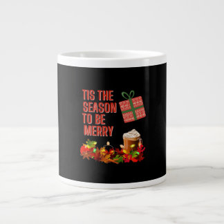 Caneca De Café Grande É a Temporada para uma Estética Alegre Única