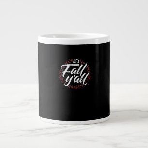 Caneca De Café Grande É Ano Novo Design do outono Criativo Casual