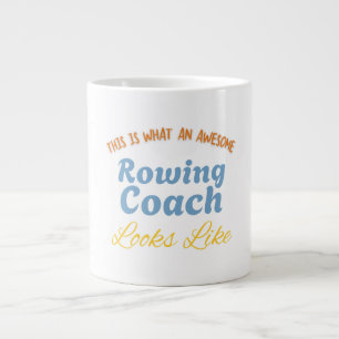 Caneca De Café Grande É assim que é um treinador de remo incrível