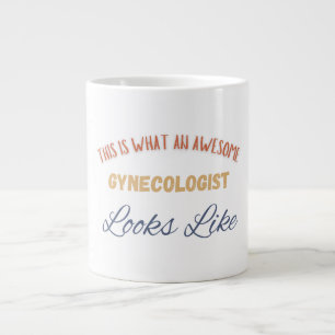 Caneca De Café Grande É assim que um ginecologista incrível se parece