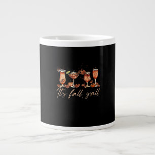 Caneca De Café Grande É Queda. Vocês todos Engraçados Pumpkin Spice Qued