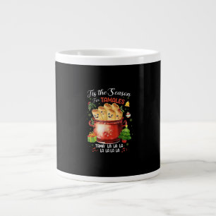 Caneca De Café Grande É Temporada de Tamales Natal Comida Mexicana