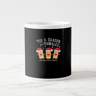 Caneca De Café Grande É Temporada de Tamales Natal Comida Mexicana