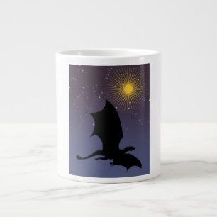 Caneca De Café Grande É um Dragão, não é sua imaginação
