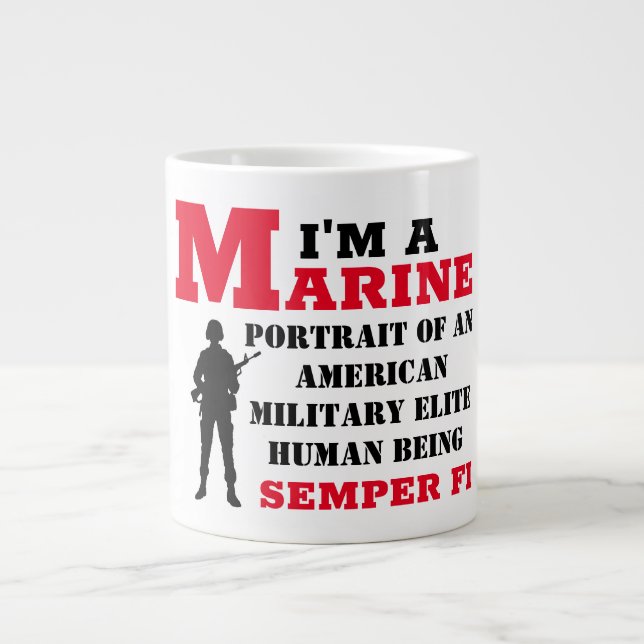 CANECA DE CAFÉ GRANDE É UMA COISA MARINHA (Frente)