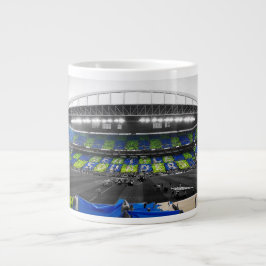 Caneca De Café Grande EBFG Blue Forever Green Coffee Mug