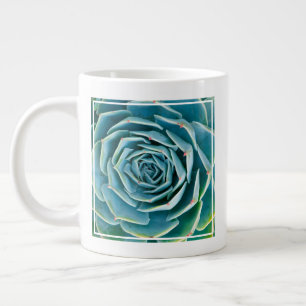Caneca De Café Grande Echeveria Roseta, Jardim Secreto de Marrakech