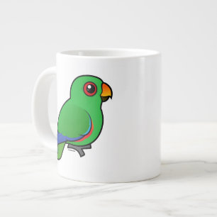 Caneca De Café Grande Eclectus Parrot