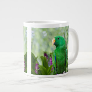 Caneca De Café Grande Eclectus Parrot Mases