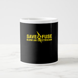 Caneca De Café Grande Economize Um Golpe De Fusca Com Um Presente Elétr