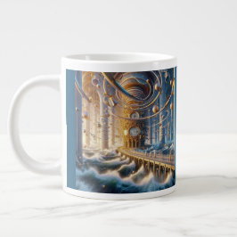 Caneca De Café Grande Ecos de 73: O Labirinto do Oceano Cronos
