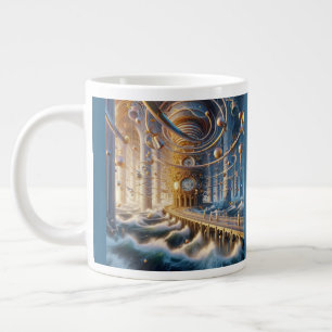 Caneca De Café Grande Ecos de 73: O Labirinto do Oceano Cronos