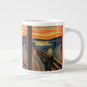 Caneca De Café Grande Edvard Munch é o Gritar