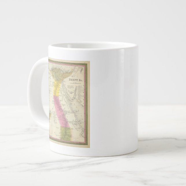 Caneca De Café Grande Egito 6 (Frente Esquerda)