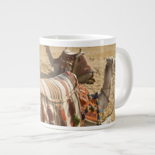 Caneca De Café Grande Egito, Cairo. Camelos descansando