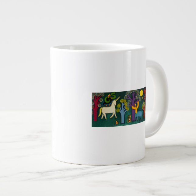 Caneca De Café Grande EL Bosque Magico de Lucas 2009 (Frente Esquerda)