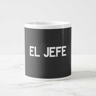 Caneca De Café Grande El Chefe