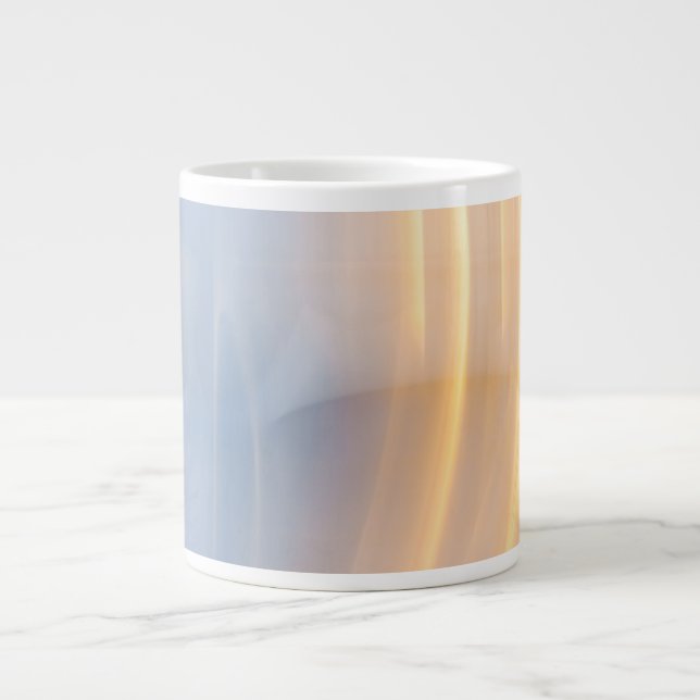 Caneca De Café Grande Ele ressuscitou (Frente)