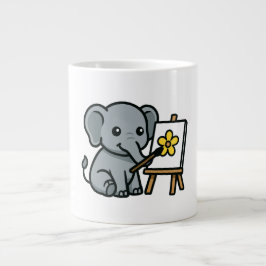 Caneca De Café Grande elefante