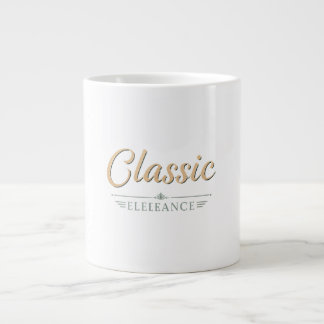 Caneca De Café Grande Elegância clássica