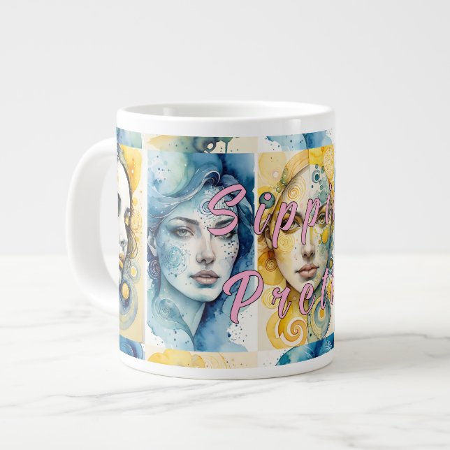 Caneca De Café Grande Eleganz 1 Specialty Mug (Frente Esquerda)