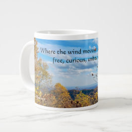 Caneca De Café Grande Element of Air Mug - The Wind Follower