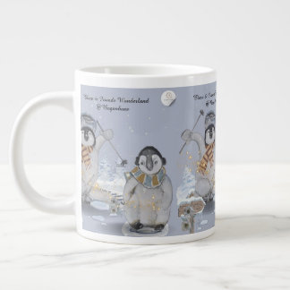 Caneca De Café Grande Eleze & Friends Series Boganhues Print Giant Coffe