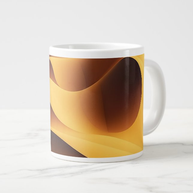 Caneca De Café Grande Ember Valleys (Frente Esquerda)